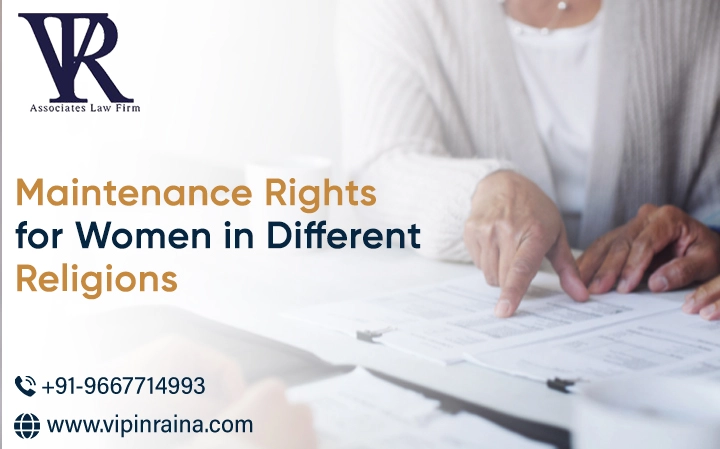 Maintenance Rights for Women in  Different Religions